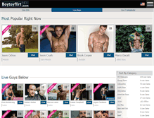 Tablet Screenshot of boytoyflirt.com